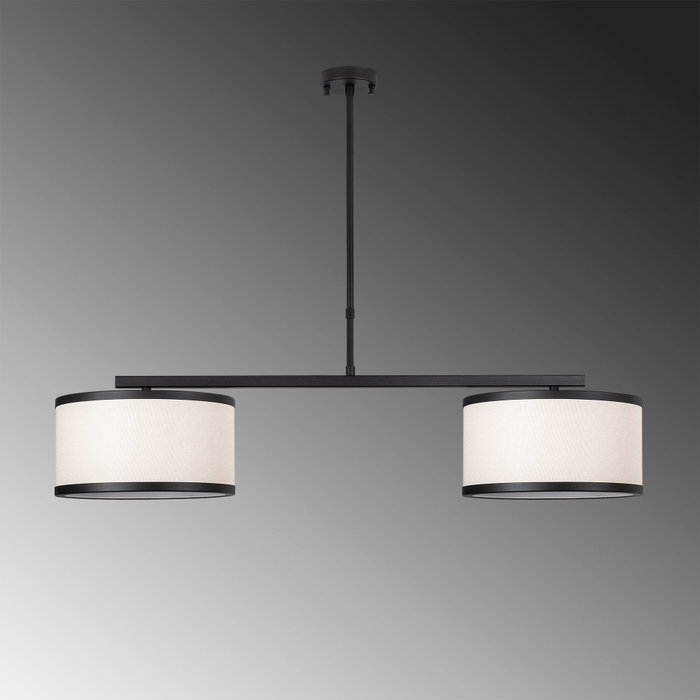 Opviq Way - 11621 Lámpara de araña en blanco y negro Opviq Way - 11621 Lámpara de araña en blanco y negro